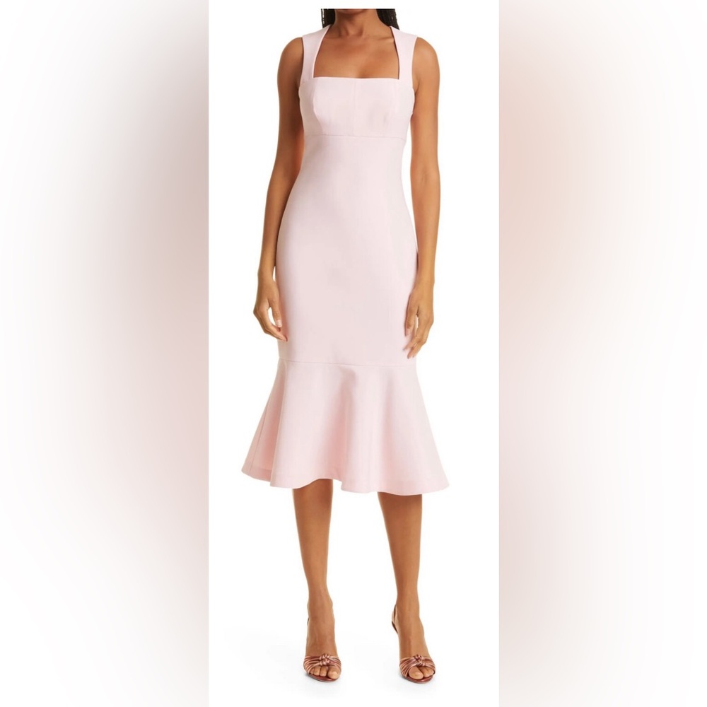 NWT Likely Abella Midi Dress - Blush Pink - Size 8
